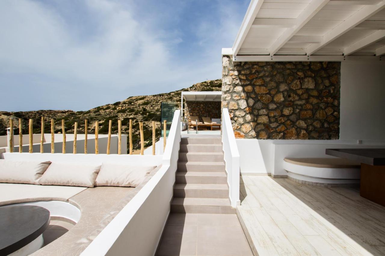 Theros Luxury Villas Damatria Exterior foto