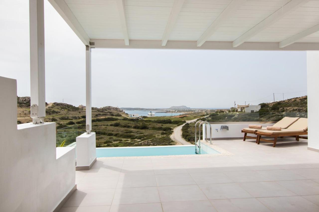 Theros Luxury Villas Damatria Exterior foto